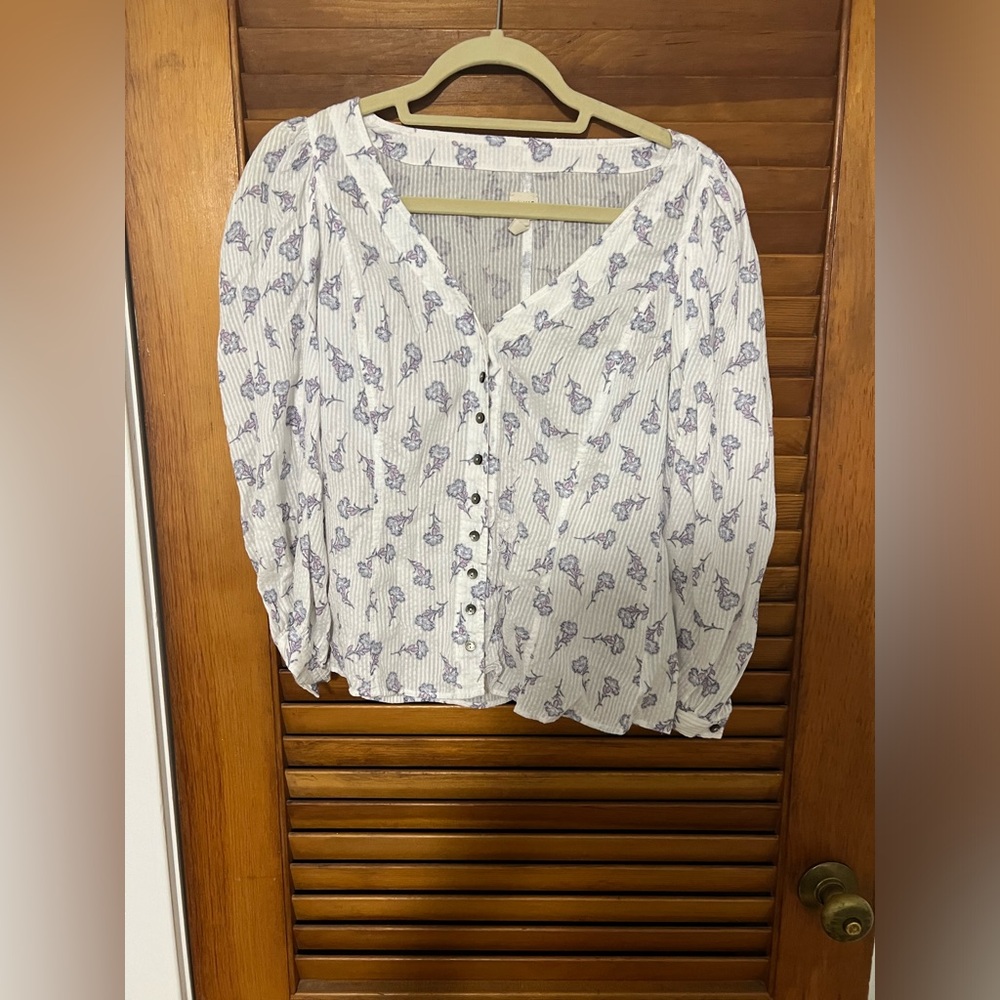 Rebecc Taylor La Vie floral Blouse